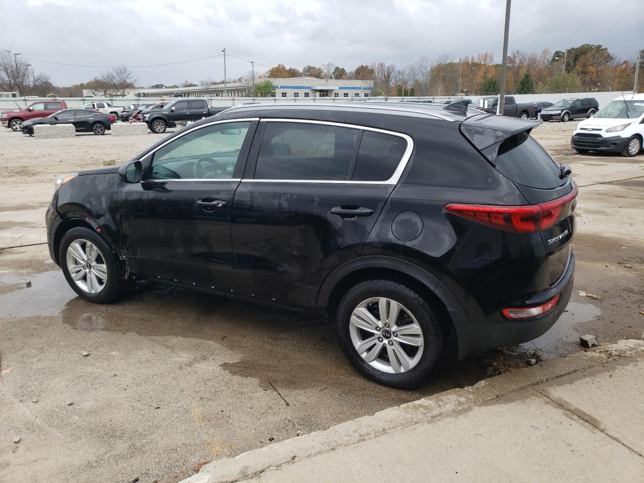 2017 KIA Sportage VIN KNDPM3AC9H7216221 Copart auction photo, side damage thumbnail 2