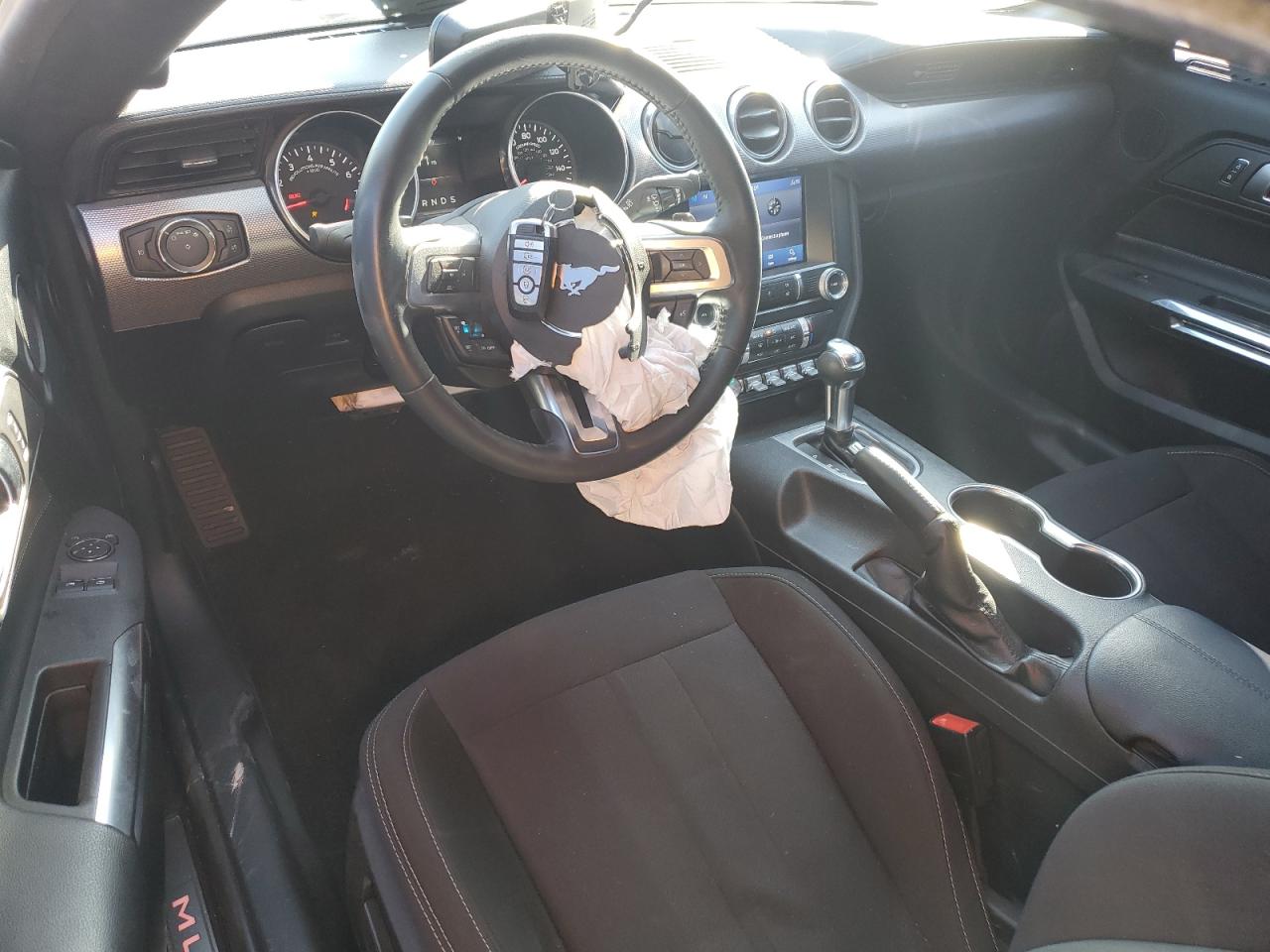 2020 Ford Mustang VIN 1FA6P8CF2L5187632 Copart auction photo, front end / side damage thumbnail 8