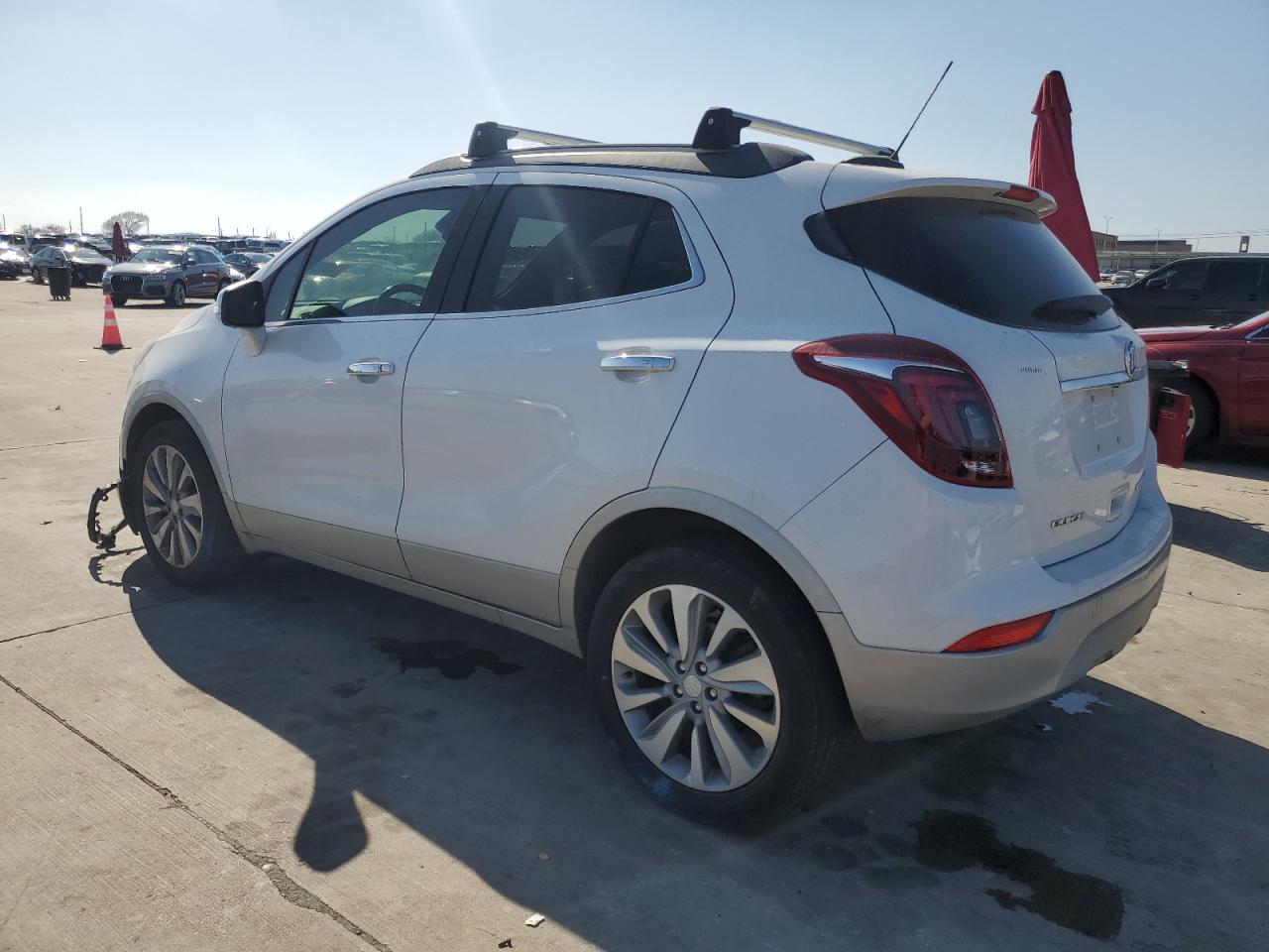 2018 Buick Encore VIN KL4CJASB9JB557374 Copart auction photo, front end damage thumbnail 2