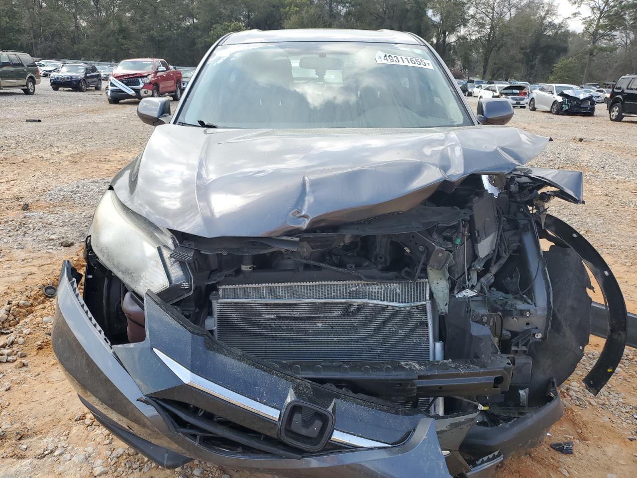 2016 Honda HR-V VIN 3CZRU5H39GM709535 Copart auction photo, front end damage thumbnail 5