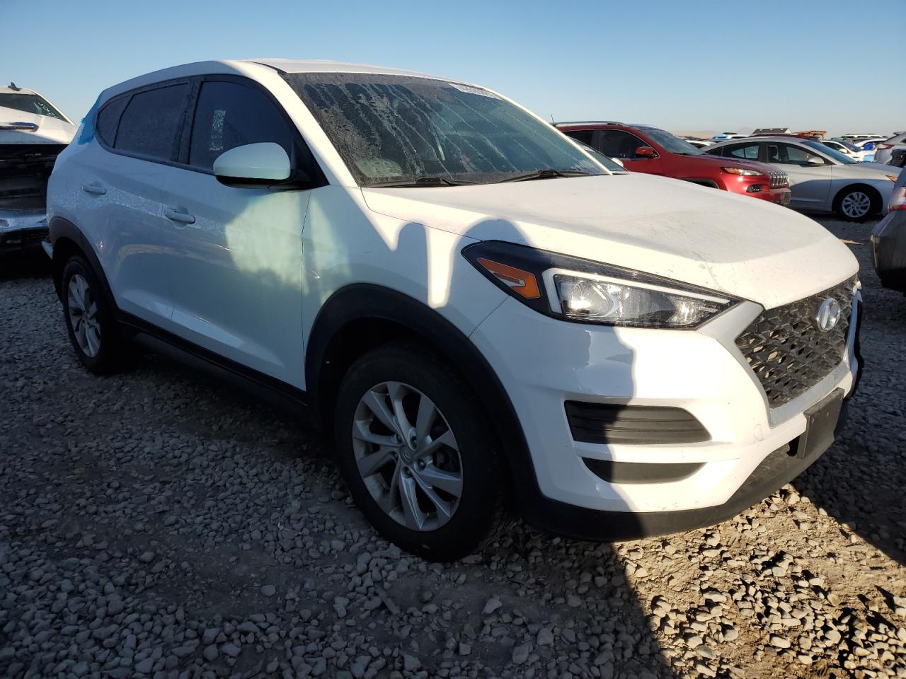 2019 Hyundai Tucson VIN KM8J2CA44KU063773 Copart auction photo, rear end / front end damage thumbnail 4