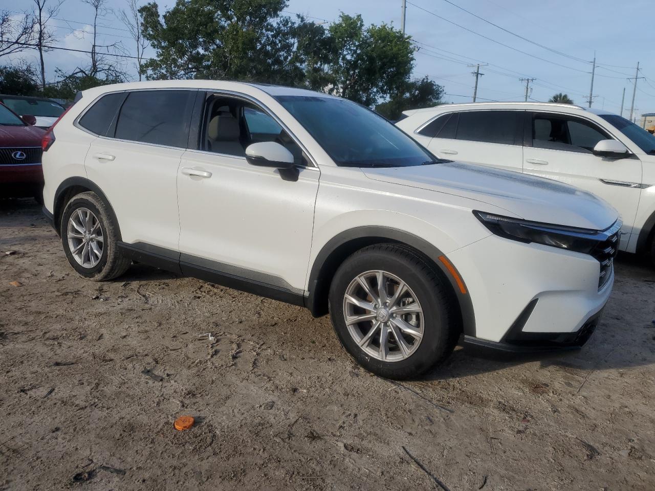 2024 Honda CR-V VIN 2HKRS3H42RH316655 Copart auction photo, water/flood damage thumbnail 4