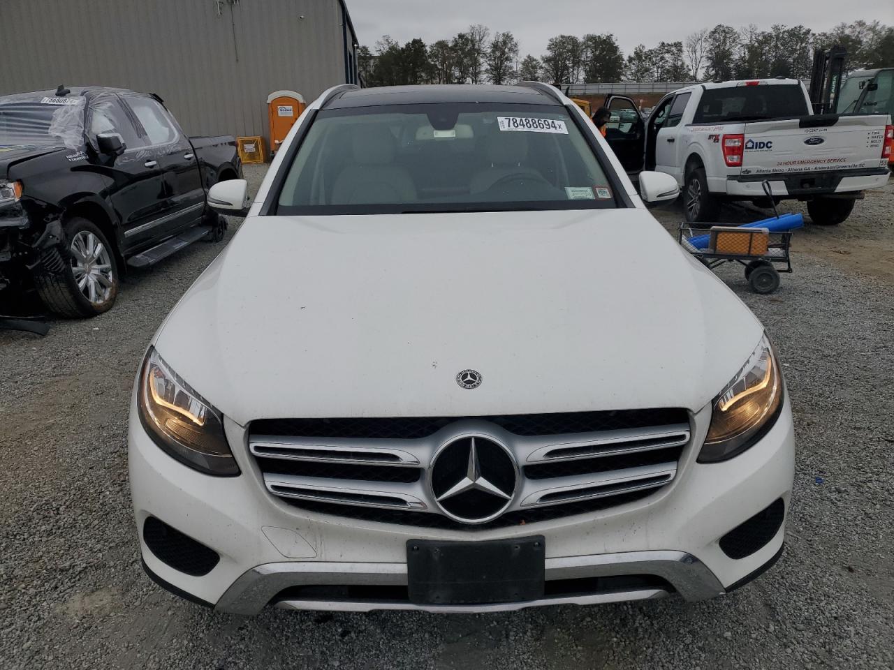 2019 Mercedes-Benz GLC VIN WDC0G4KB7KV154707 Copart auction photo, rear end damage thumbnail 5