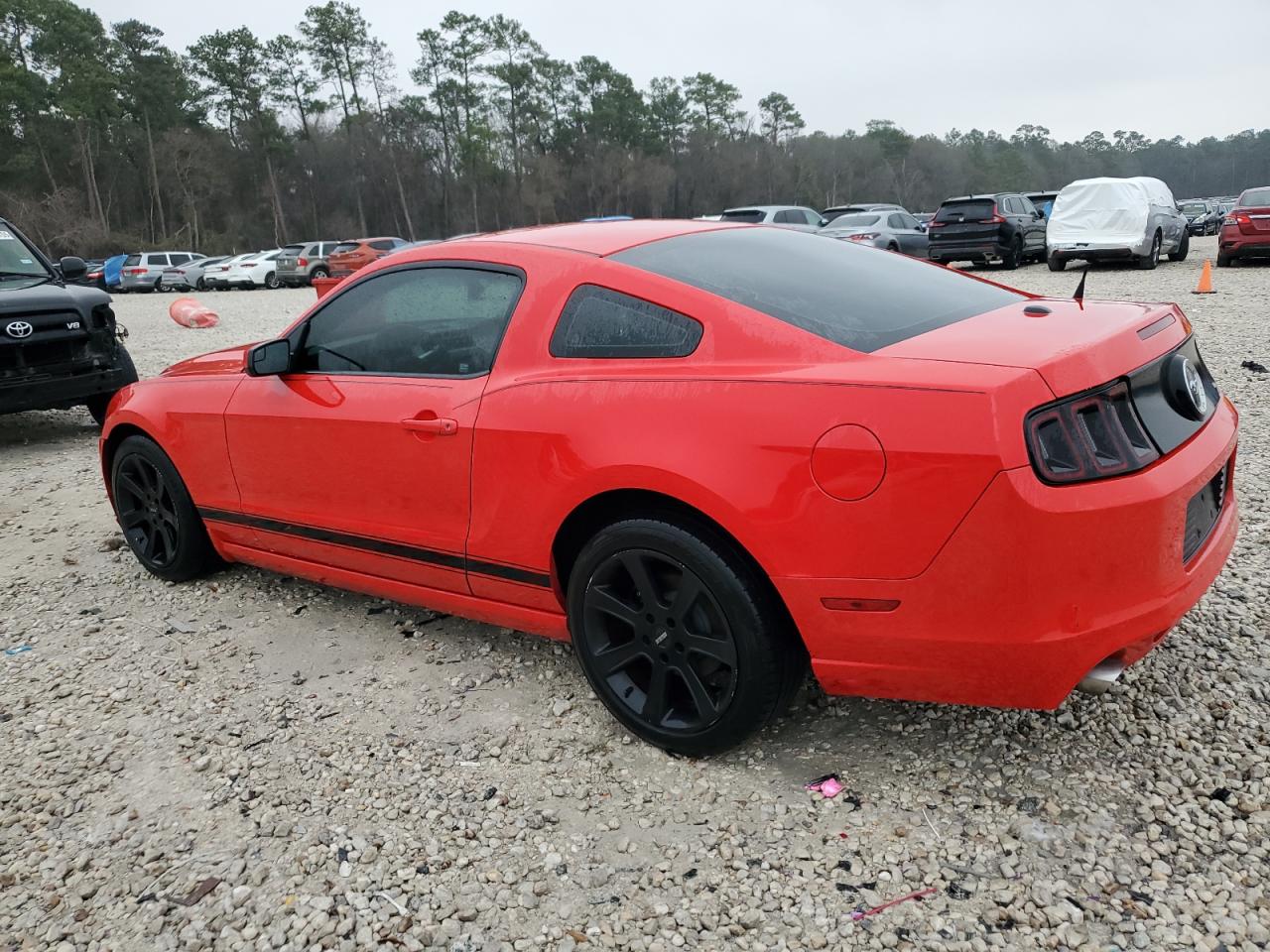2014 Ford Mustang VIN 1ZVBP8AM8E5296994 Copart auction photo, side damage thumbnail 2
