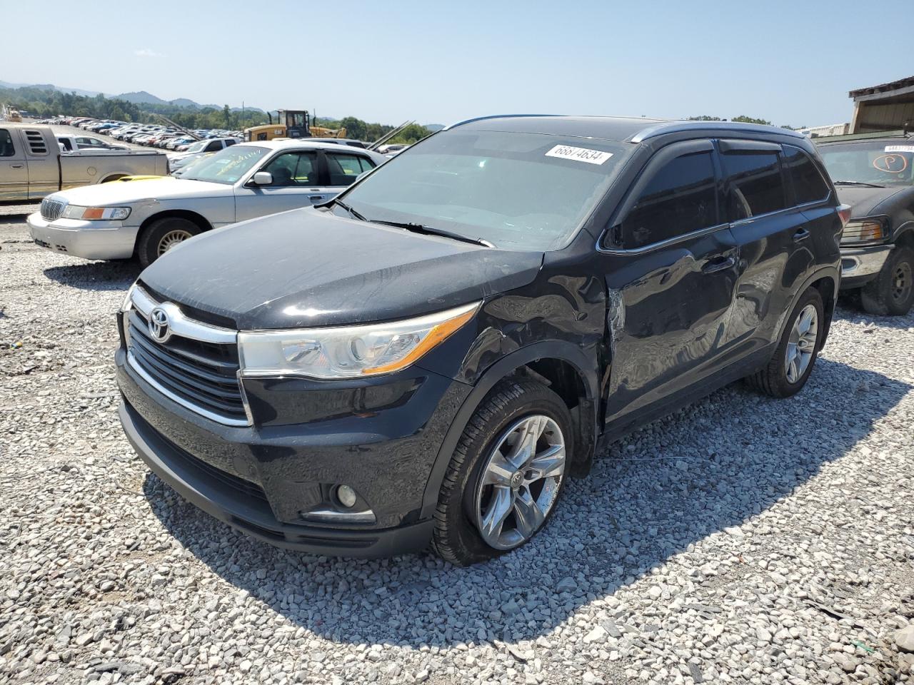 2014 Toyota Highlander VIN 5TDDKRFH9ES062661
