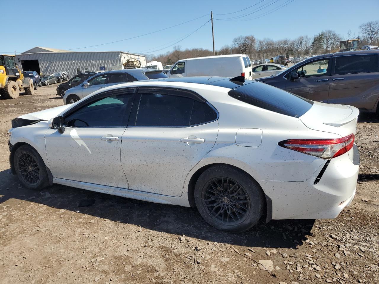 2023 Toyota Camry VIN 4T1K61BK5PU093320 Copart auction photo, front end / side damage thumbnail 2