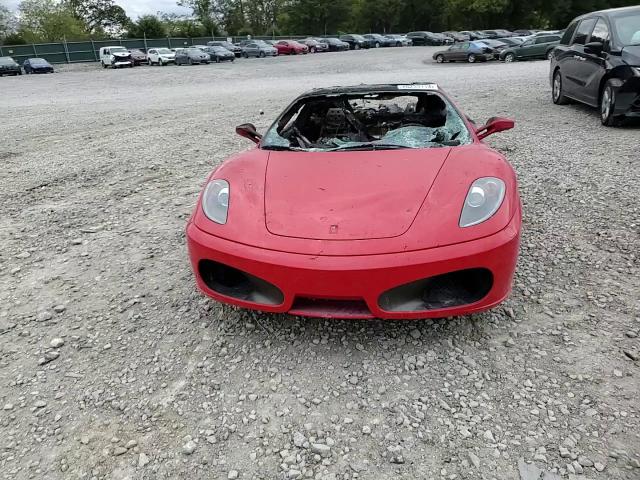 2007 Ferrari F430 VIN ZFFEW58A070155027 Copart auction photo, burn - engine / burn - interior damage thumbnail 10