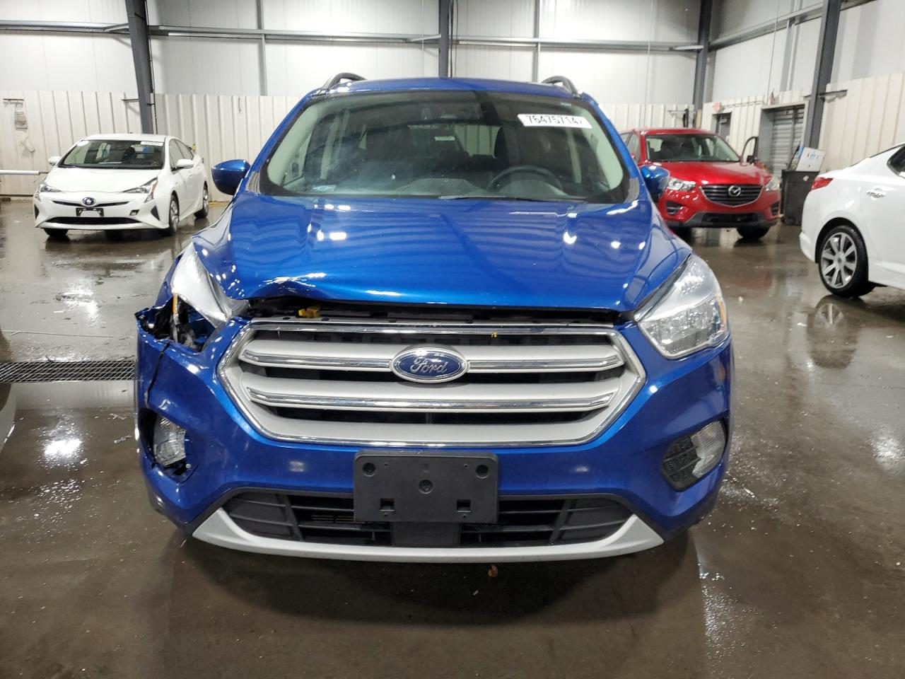 2018 Ford Escape VIN 1FMCU9GD9JUC08589 Copart auction photo, front end damage thumbnail 5