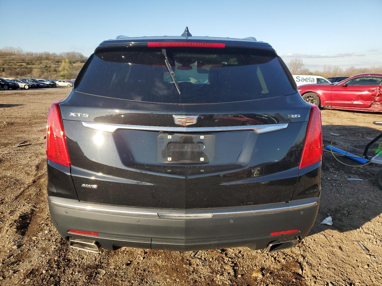 2019 Cadillac XT5 VIN 1GYKNDRS2KZ194769 Copart auction photo, side damage thumbnail 6