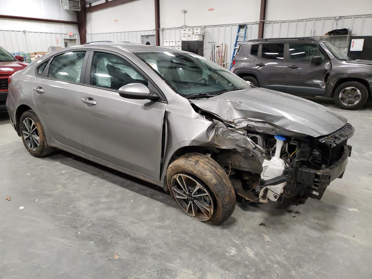 2023 KIA Forte VIN 3KPF24AD0PE590974 Copart auction photo, front end / undercarriage damage thumbnail 4