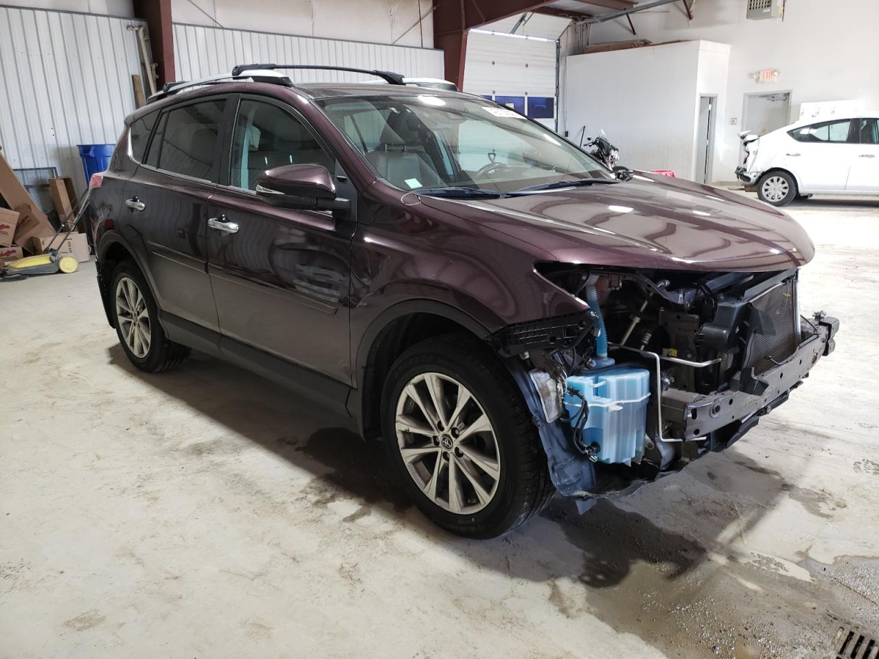 2018 Toyota RAV 4 VIN 2T3DFREV3JW714176 Copart auction photo, rear end / front end damage thumbnail 4