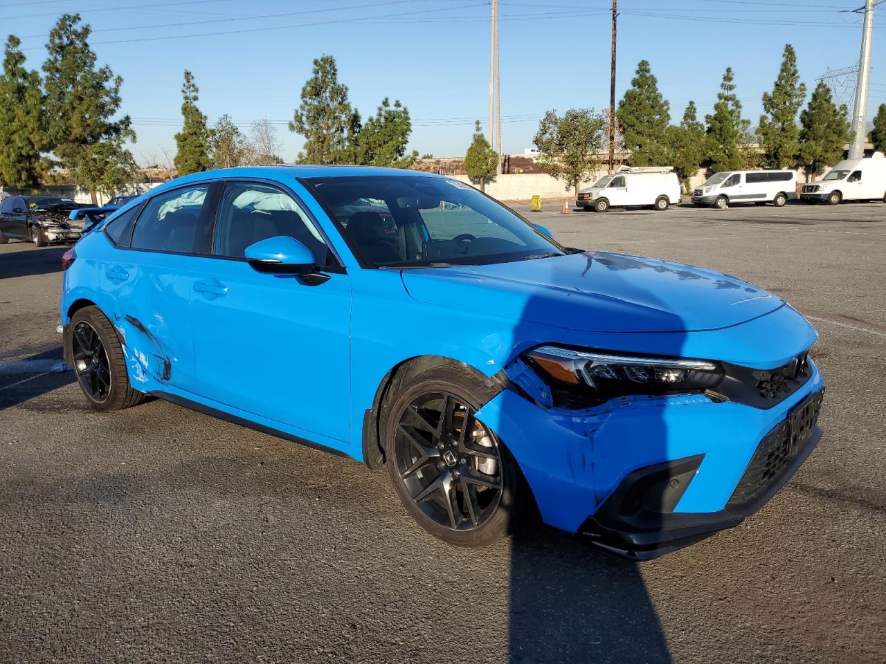 2022 Honda Civic VIN 19XFL1H89NE008243 Copart auction photo, all over damage thumbnail 4