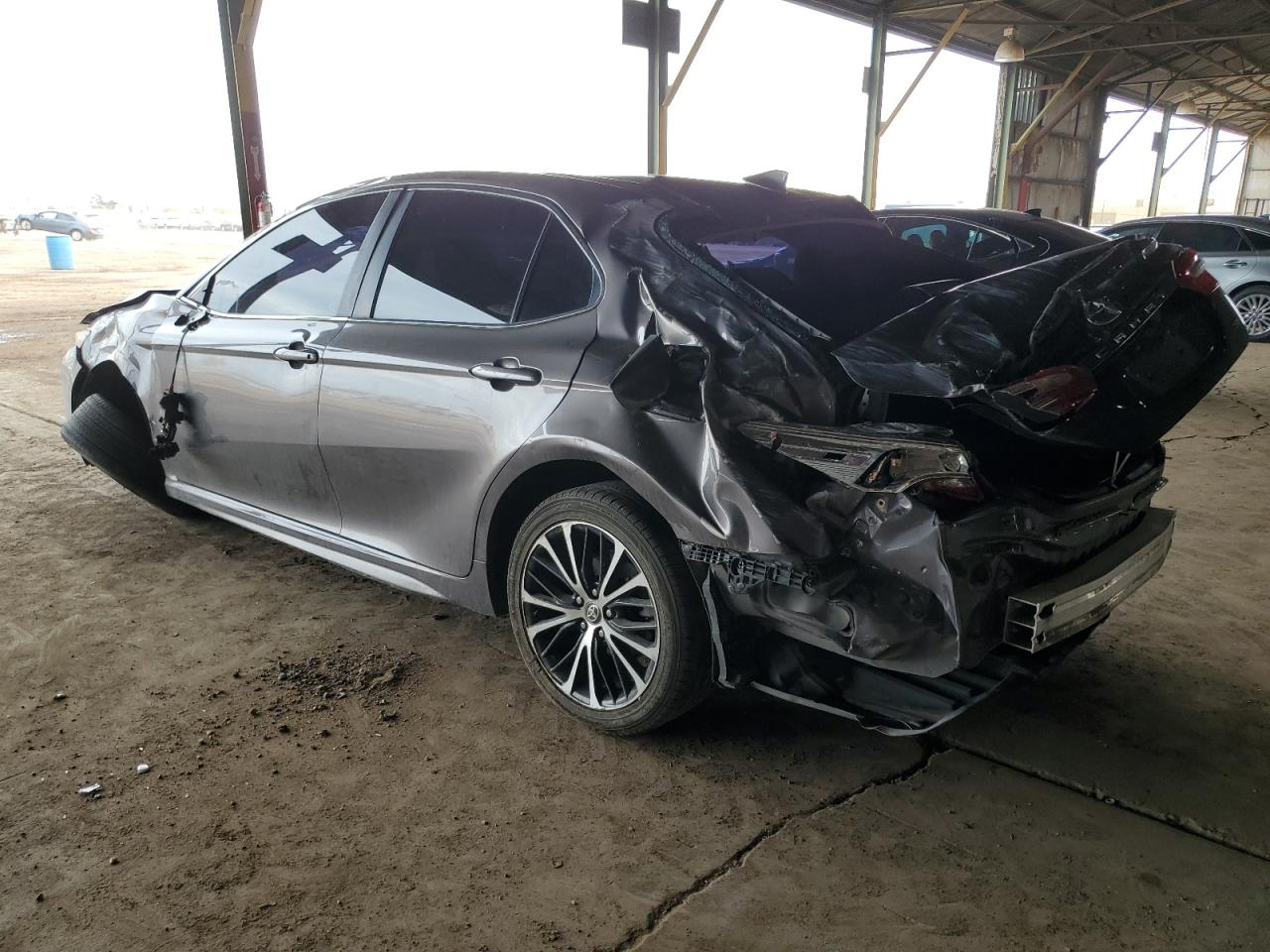 2020 Toyota Camry VIN 4T1G11AK7LU946316 Copart auction photo, rollover damage thumbnail 2