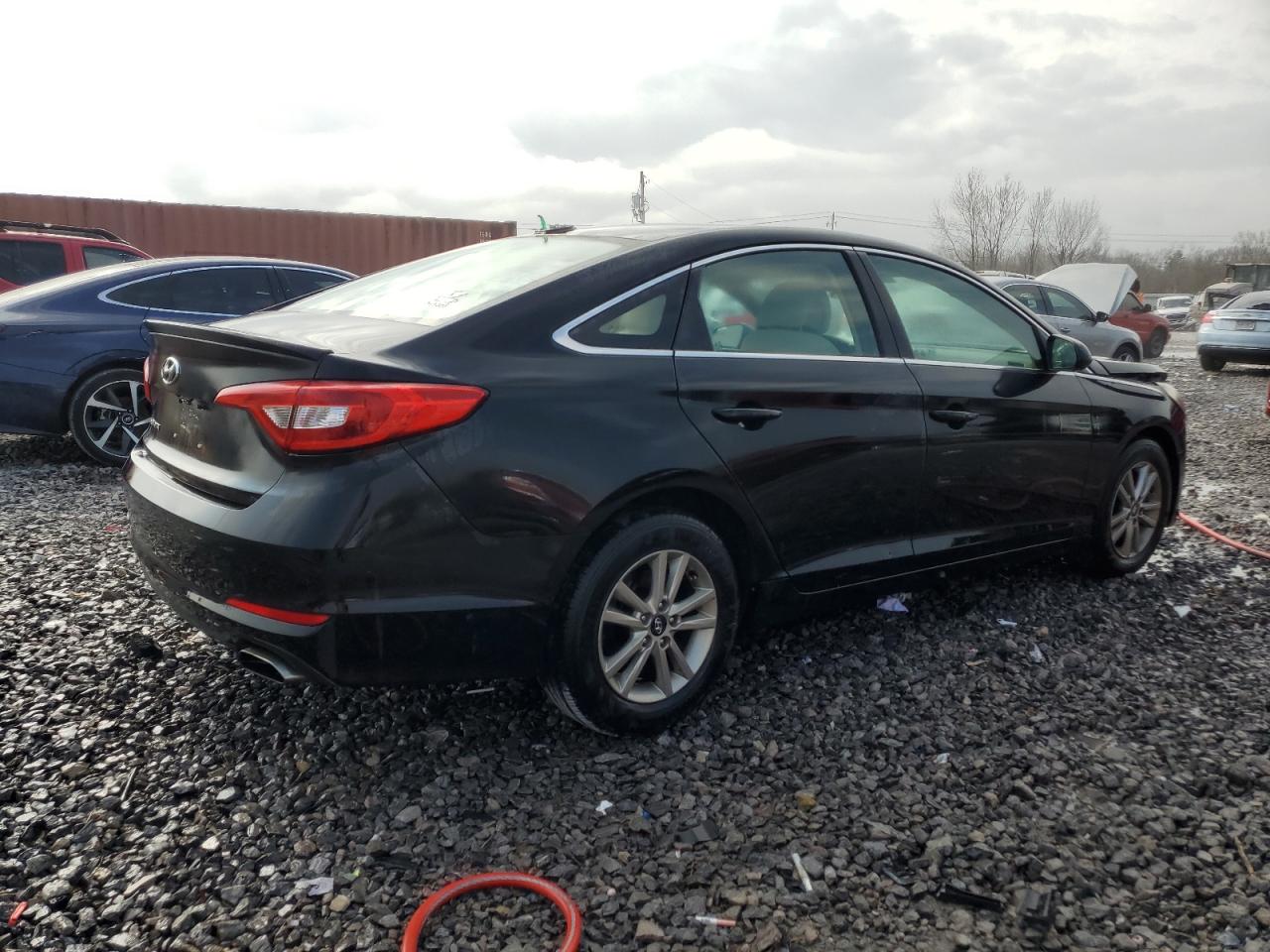 2017 Hyundai Sonata VIN 5NPE24AF5HH518730 Copart auction photo, front end damage thumbnail 3