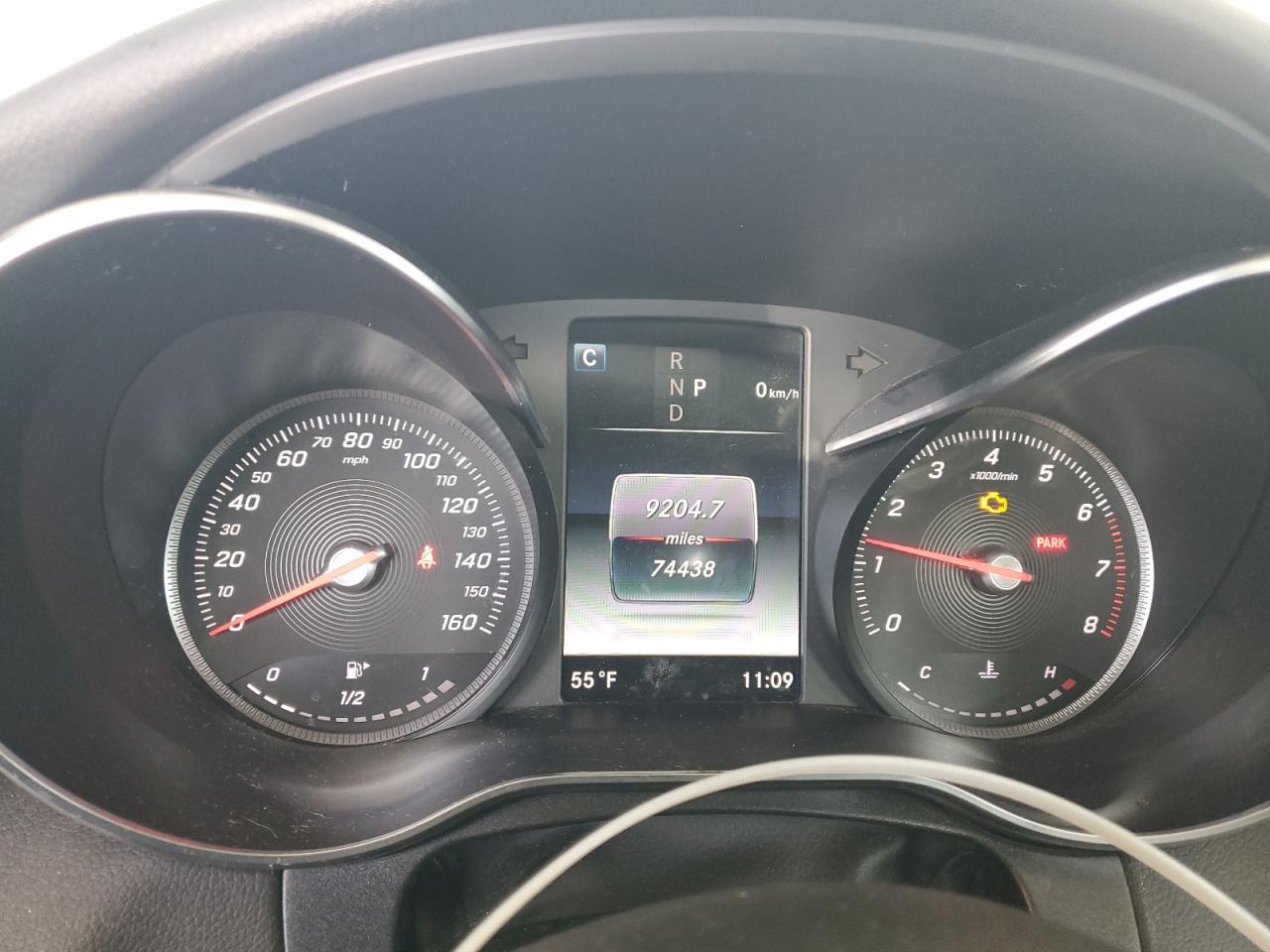 2018 Mercedes-Benz C-klasse VIN 55SWF4JB9JU281653 Copart auction photo, rear end damage thumbnail 9