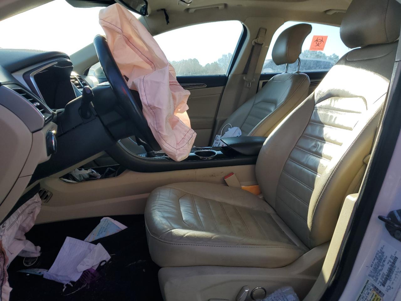 2013 Ford Fusion VIN 3FA6P0LU0DR167331 Copart auction photo, all over damage thumbnail 7