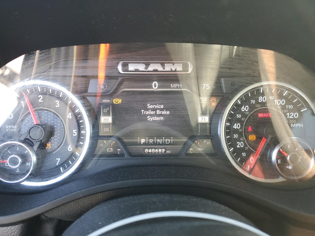 2022 RAM 1500 VIN 1C6SRFBT9NN130787 Copart auction photo, rear end damage thumbnail 9