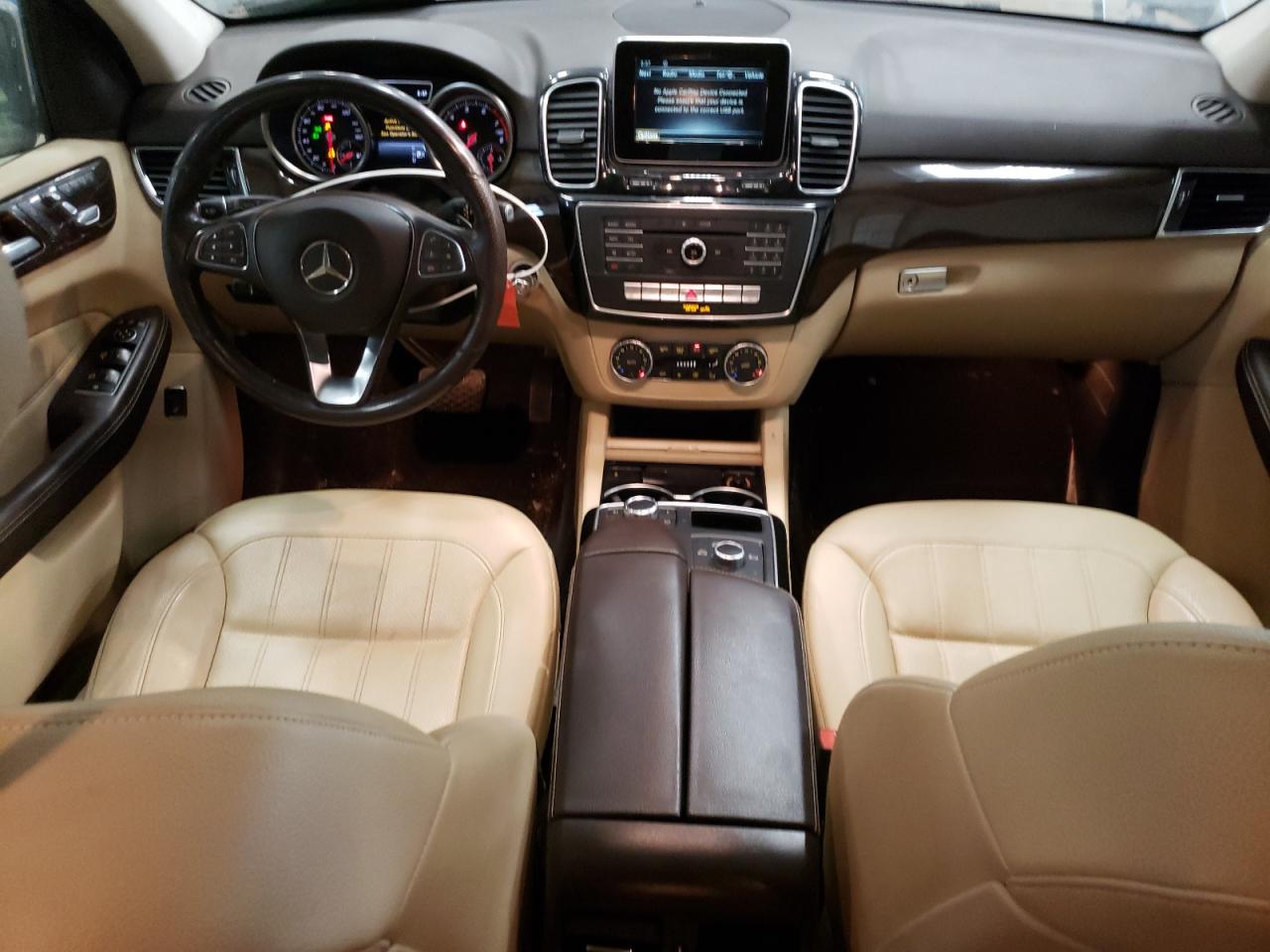 2017 Mercedes-Benz GLE VIN 4JGDA5JB7HA960882 Copart auction photo, undercarriage damage thumbnail 8