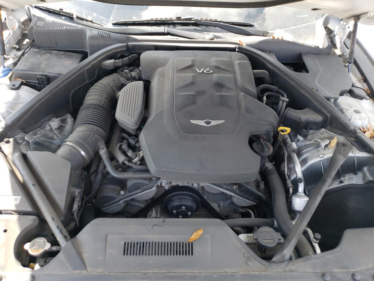 2017 Genesis G80 VIN KMHGN4JE4HU190452 Copart auction photo, rear end damage thumbnail 11