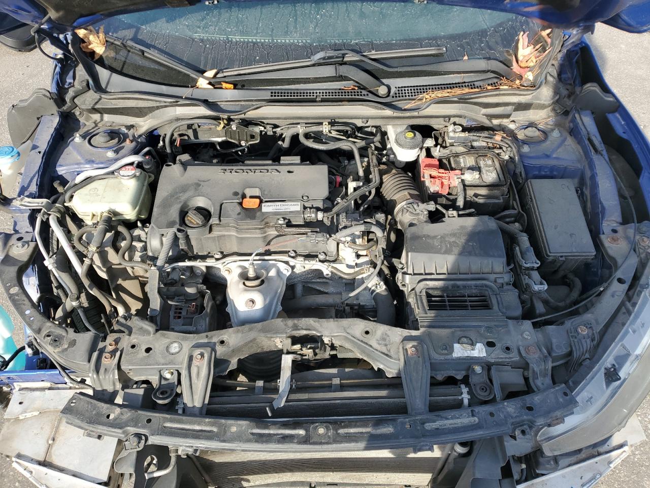 2017 Honda Civic VIN 2HGFC4B03HH308312 Copart auction photo, front end / side damage thumbnail 12