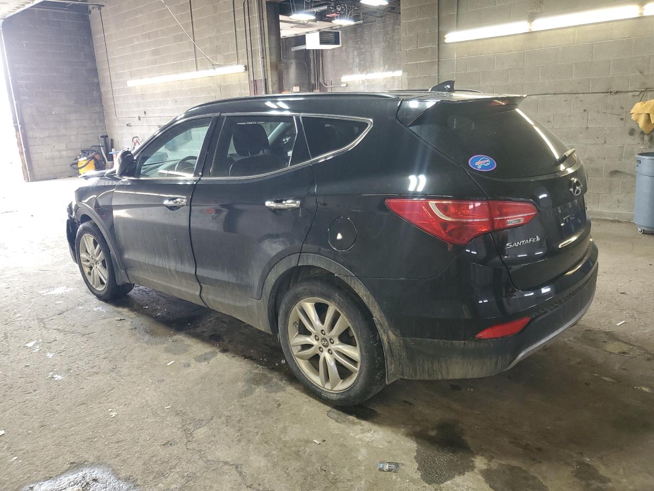 2013 Hyundai Santa Fe VIN 5XYZUDLA6DG041997 Copart auction photo, front end damage thumbnail 2