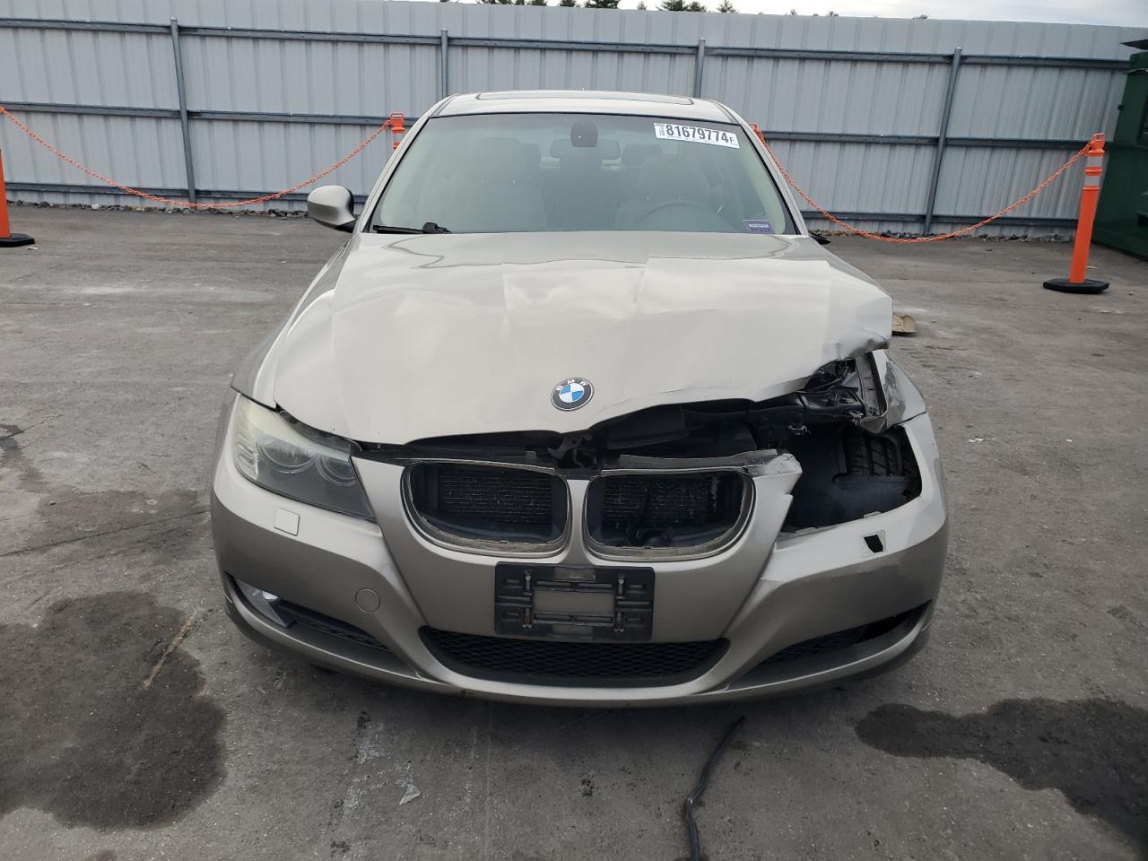 2009 BMW 3er VIN WBAPK53509A644874 Copart auction photo, front end / side damage thumbnail 5