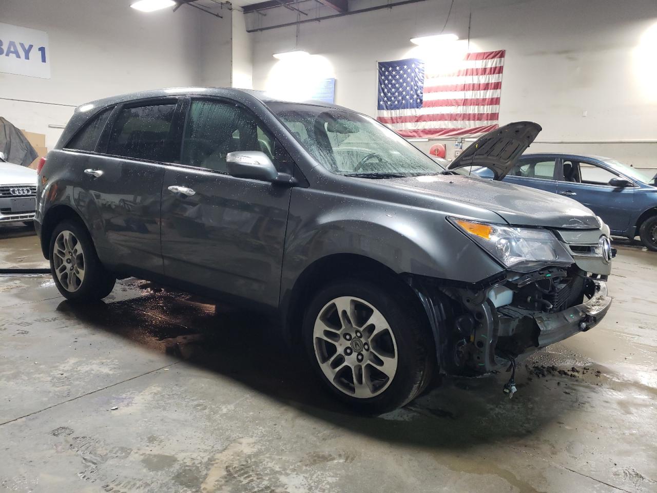 2008 Acura MDX VIN 2HNYD28328H529565 Copart auction photo, front end damage thumbnail 4