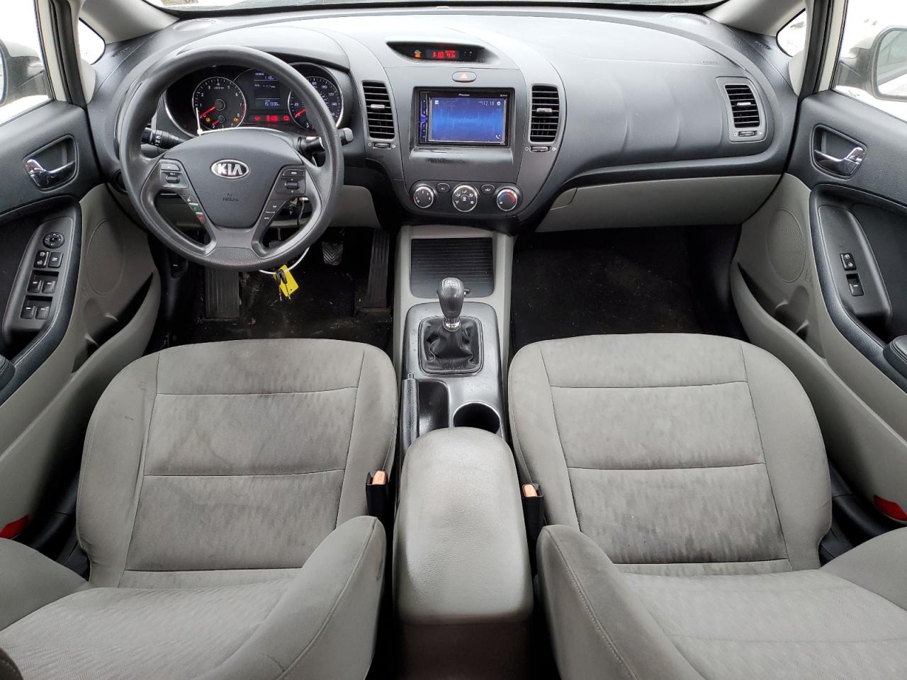 2015 KIA Forte VIN KNAFK4A65F5366737 Copart auction photo, all over damage thumbnail 8