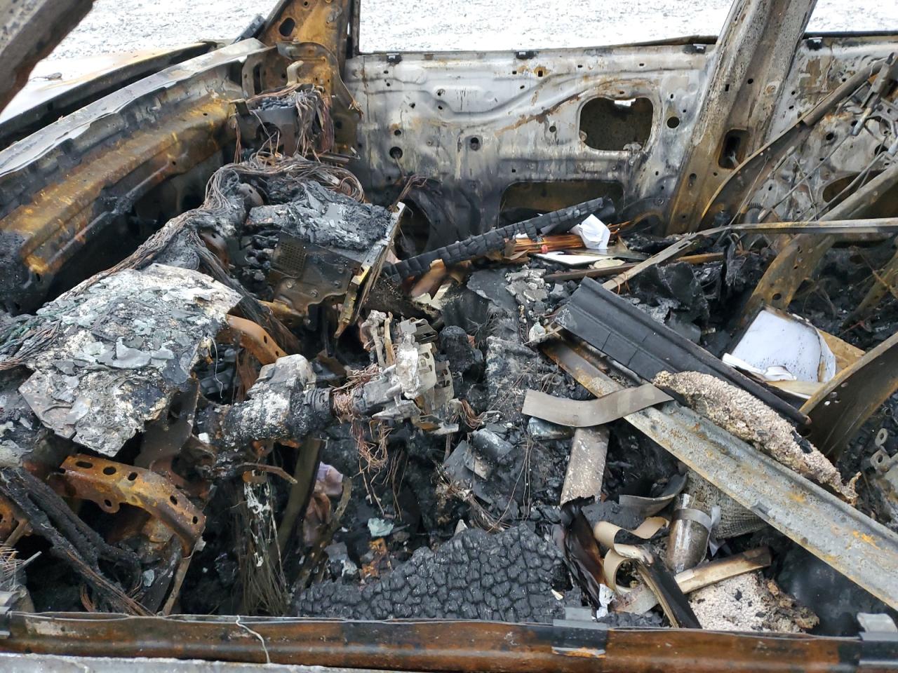 2020 Toyota 4Runner VIN JTEZU5JR5L5221117 Copart auction photo, burn damage thumbnail 7