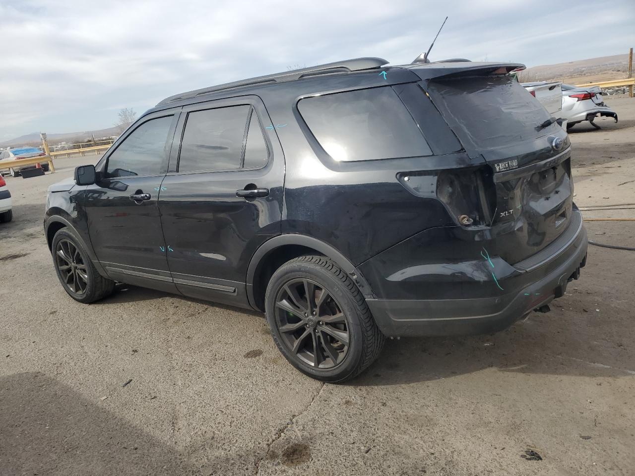2018 Ford Explorer VIN 1FM5K7D84JGA97958 Copart auction photo, rear end damage thumbnail 2