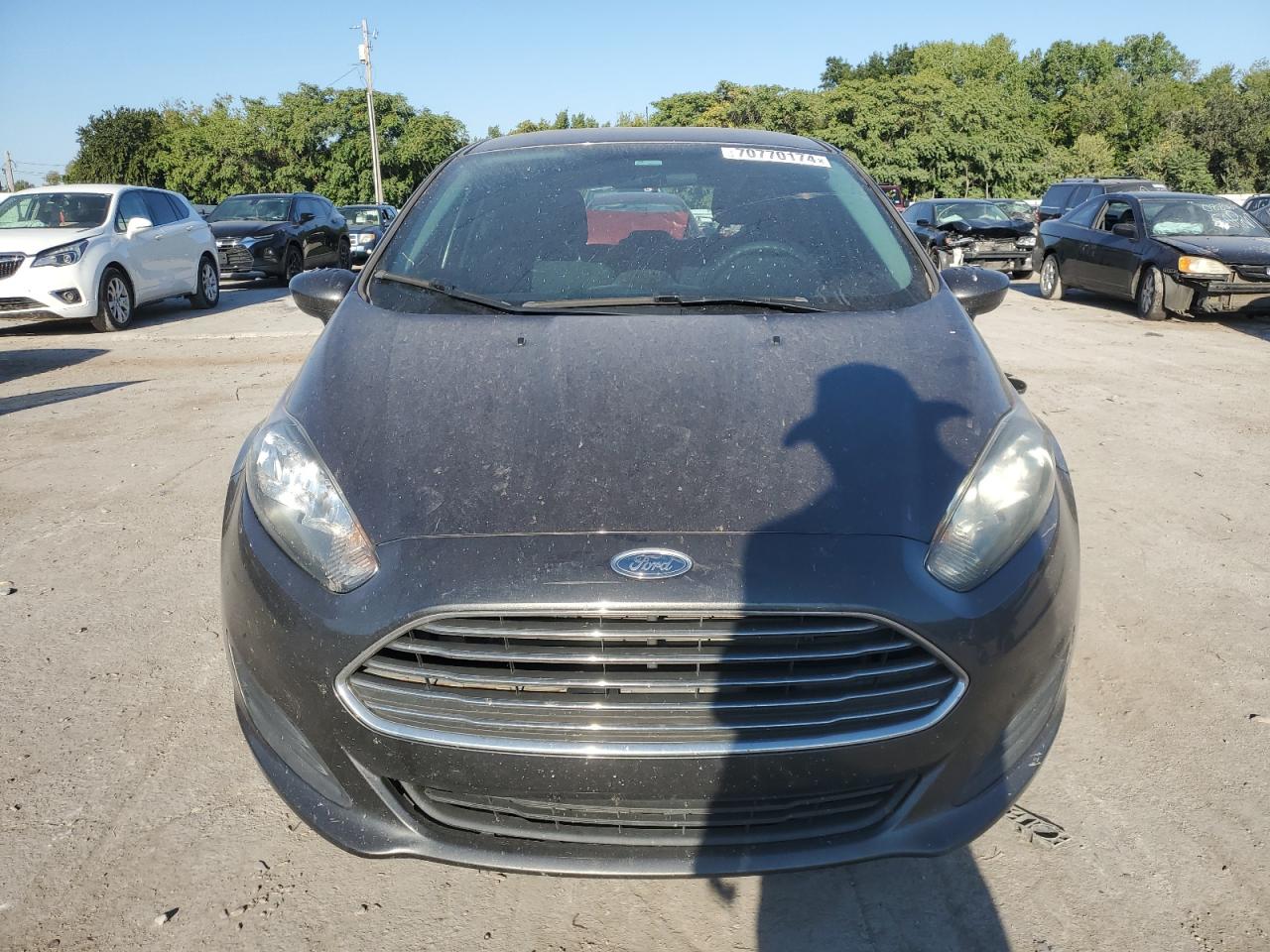 2019 Ford Fiesta VIN 3FADP4EJ5KM155543 Copart auction photo, rear end / minor dent/scratches damage thumbnail 5