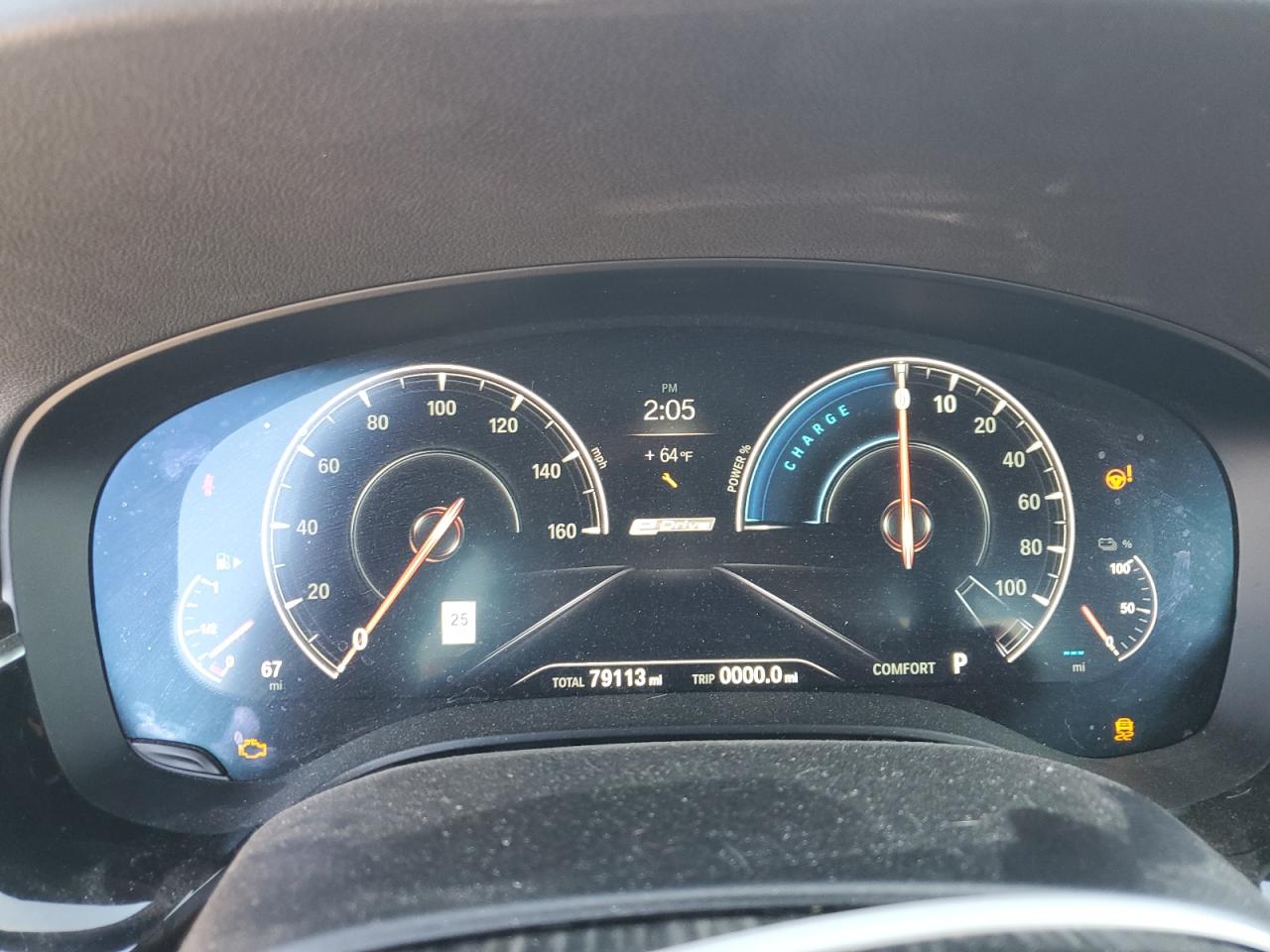 2019 BMW 5er VIN WBAJA9C59KB253674 Copart auction photo, mechanical damage thumbnail 9