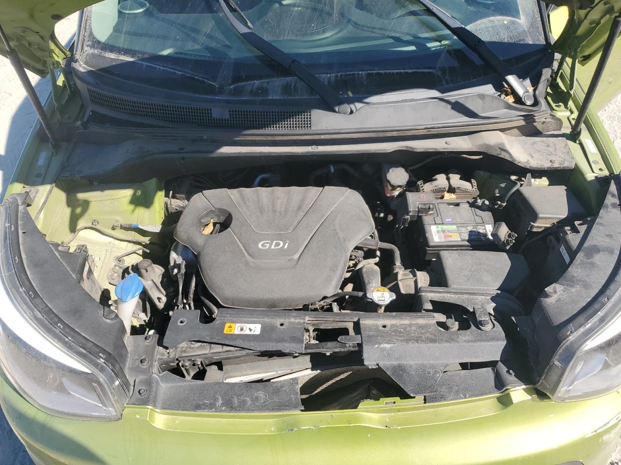 2016 KIA Soul VIN KNDJN2A24G7861457 Copart auction photo, front end / side damage thumbnail 12