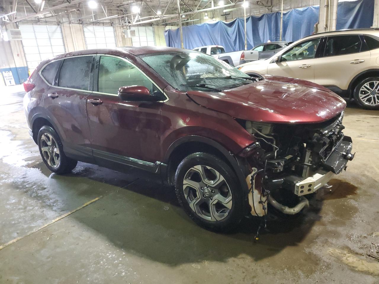 2019 Honda CR-V VIN 2HKRW2H57KH632646 Copart auction photo, all over / mechanical damage thumbnail 4