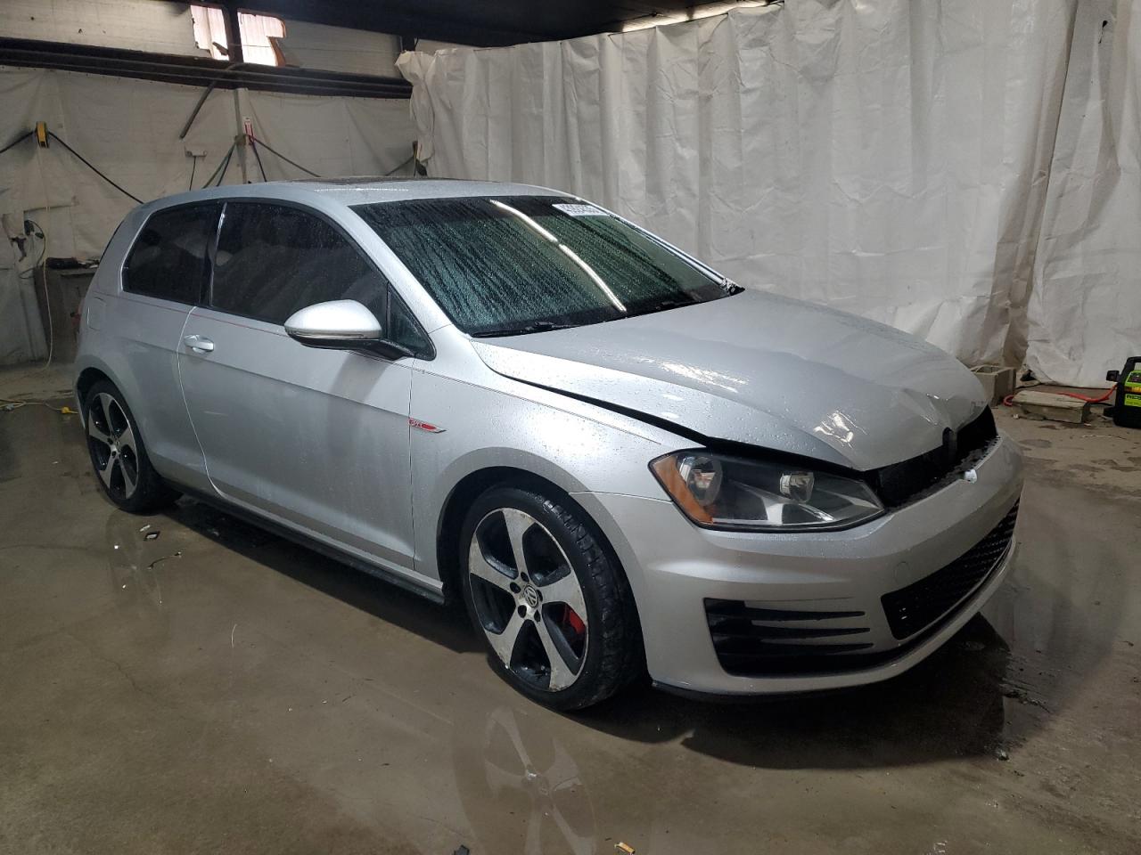 2016 Volkswagen GTI VIN 3VWYT7AU3GM035334 Copart auction photo, front end / side damage thumbnail 4