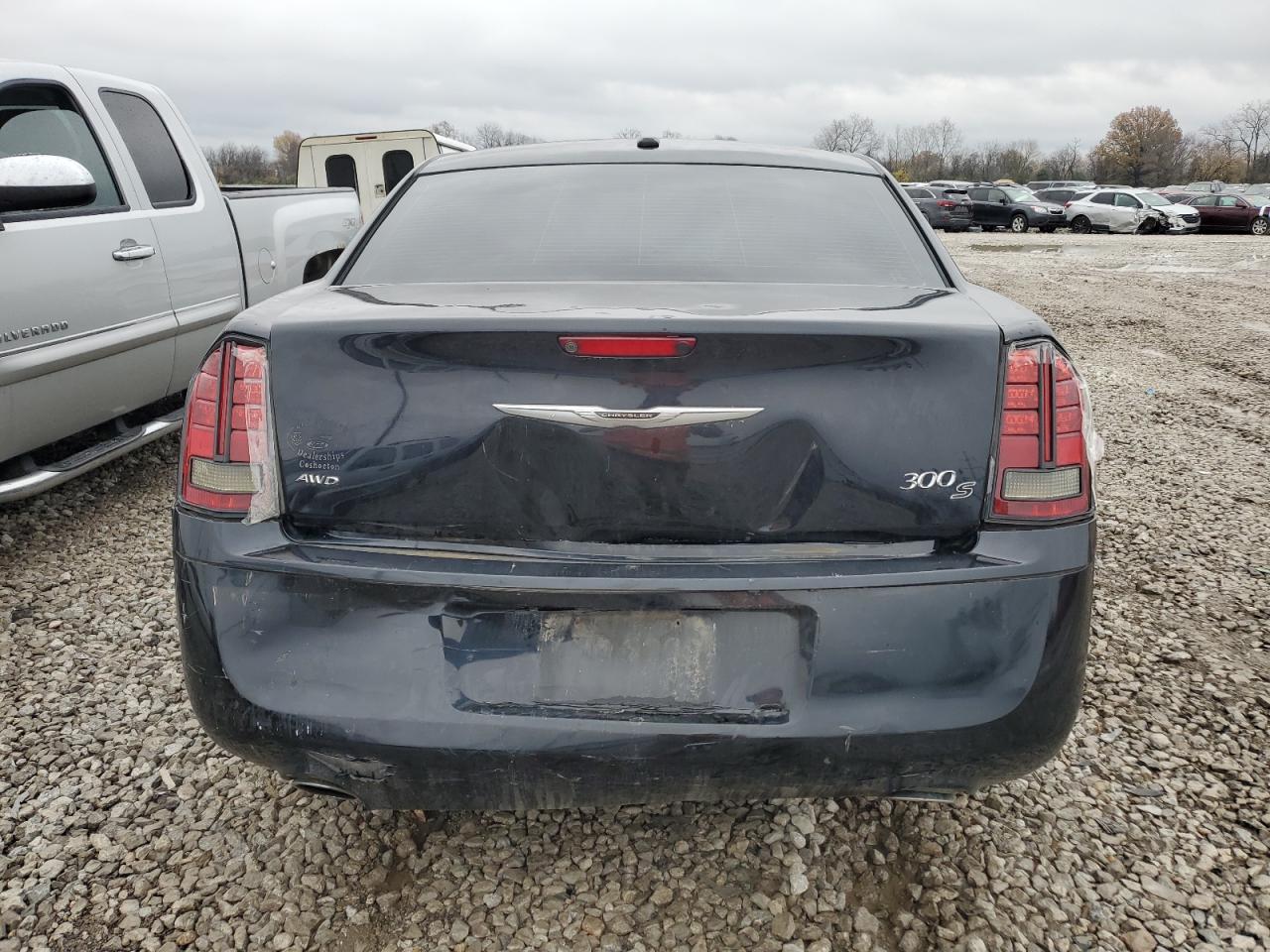 2014 Chrysler 300 VIN 2C3CCAGG8EH342087 Copart auction photo, rear end damage thumbnail 6