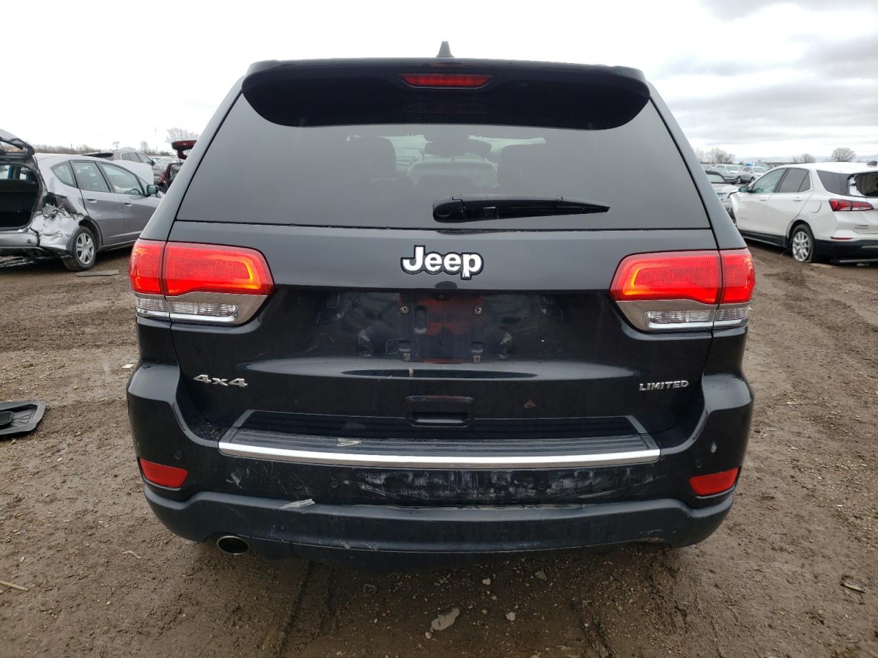 2014 Jeep Grand Cherokee VIN 1C4RJFBG2EC526136 Copart auction photo, rear end damage thumbnail 6