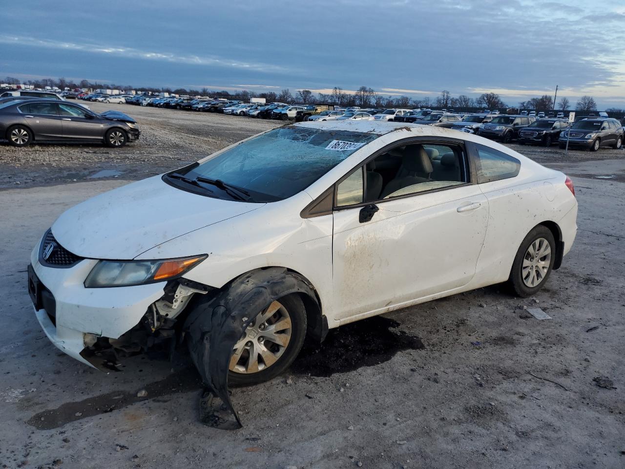 2012 Honda Civic VIN 2HGFG3B5XCH566085