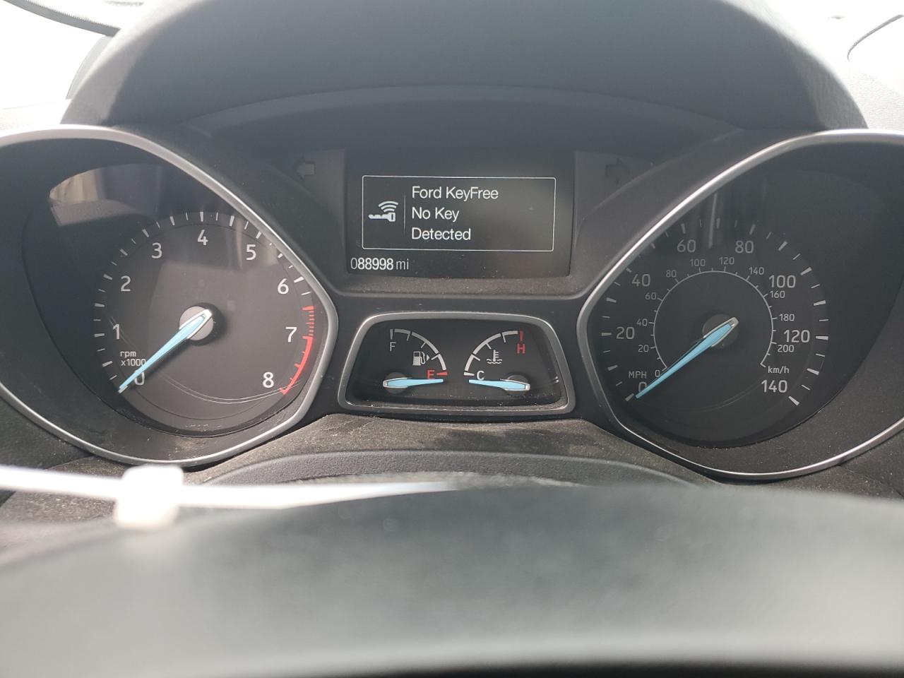 2017 Ford Escape VIN 1FMCU9J92HUC02485 Copart auction photo, front end damage thumbnail 9