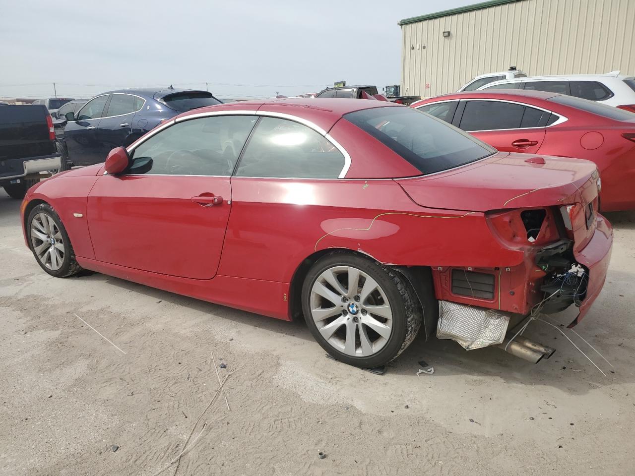 2013 BMW 3er VIN WBADW3C5XDJ526383 Copart auction photo, rear end / minor dent/scratches damage thumbnail 2