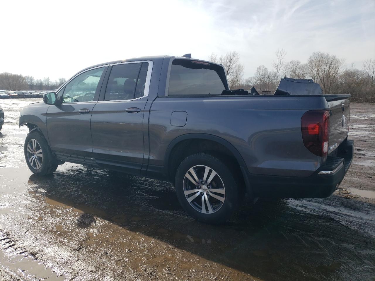 2017 Honda Ridgeline VIN 5FPYK3F40HB038132 Copart auction photo, front end damage thumbnail 2