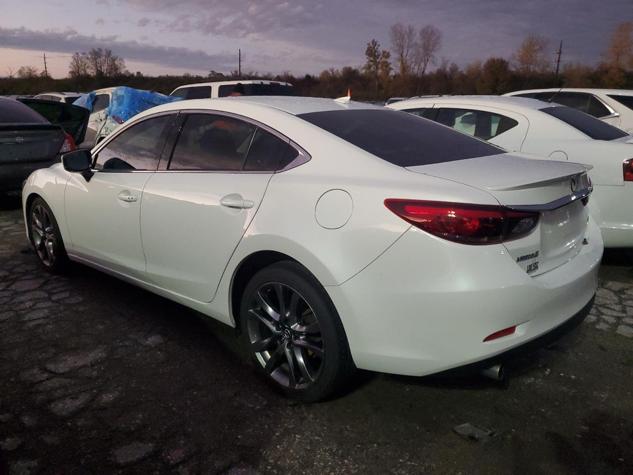 2017 Mazda 6 VIN JM1GL1W51H1110723 Copart auction photo, front end damage thumbnail 2
