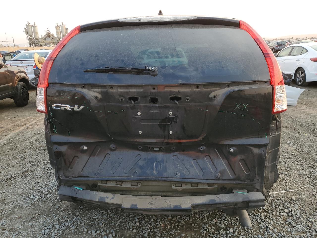 2014 Honda CR-V VIN 2HKRM3H39EH510918 Copart auction photo, rear end damage thumbnail 6