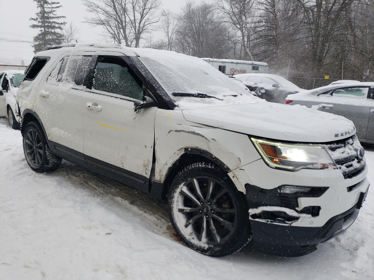 2019 Ford Explorer VIN 1FM5K8D88KGB04496 Copart auction photo, rear end / front end damage thumbnail 4