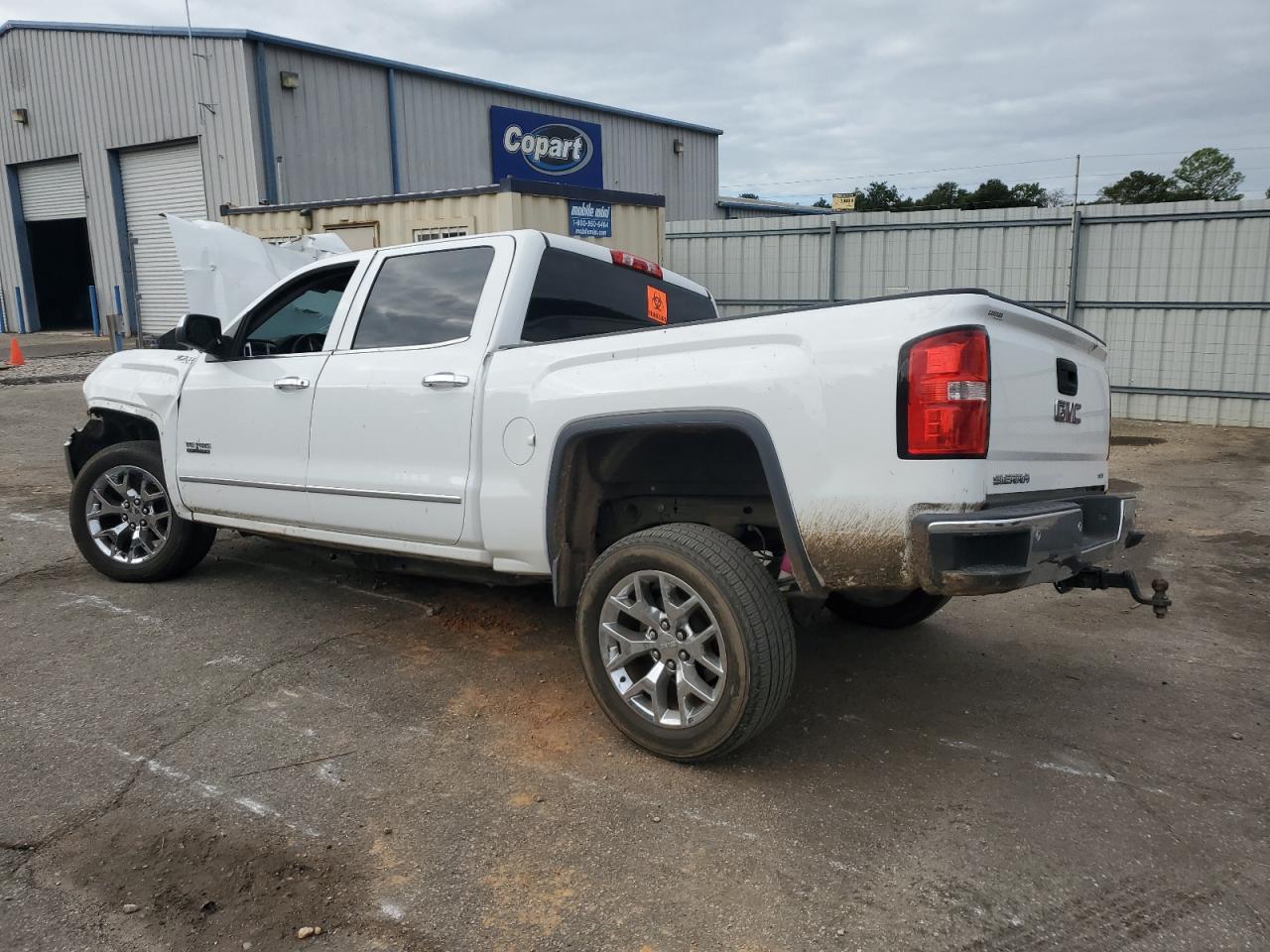 2014 GMC Sierra VIN 3GTU2VEC8EG392496 Copart auction photo, front end damage thumbnail 2