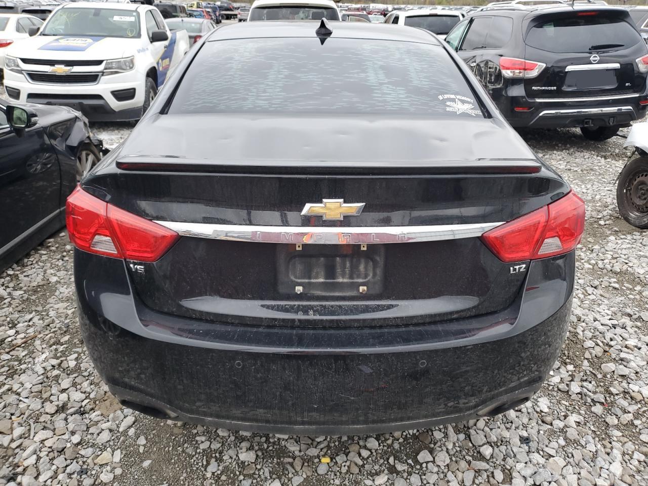 2015 Chevrolet Impala VIN 2G1165S32F9126309 Copart auction photo, front end damage thumbnail 6
