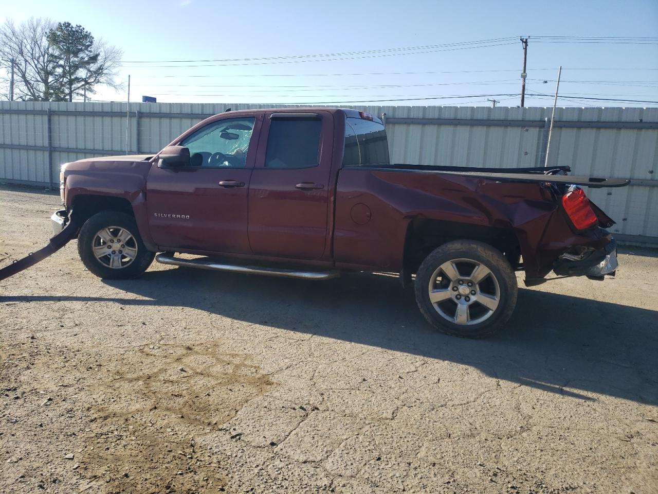 2014 Chevrolet Silverado VIN 1GCRCREC2EZ186424 Copart auction photo, all over damage thumbnail 2