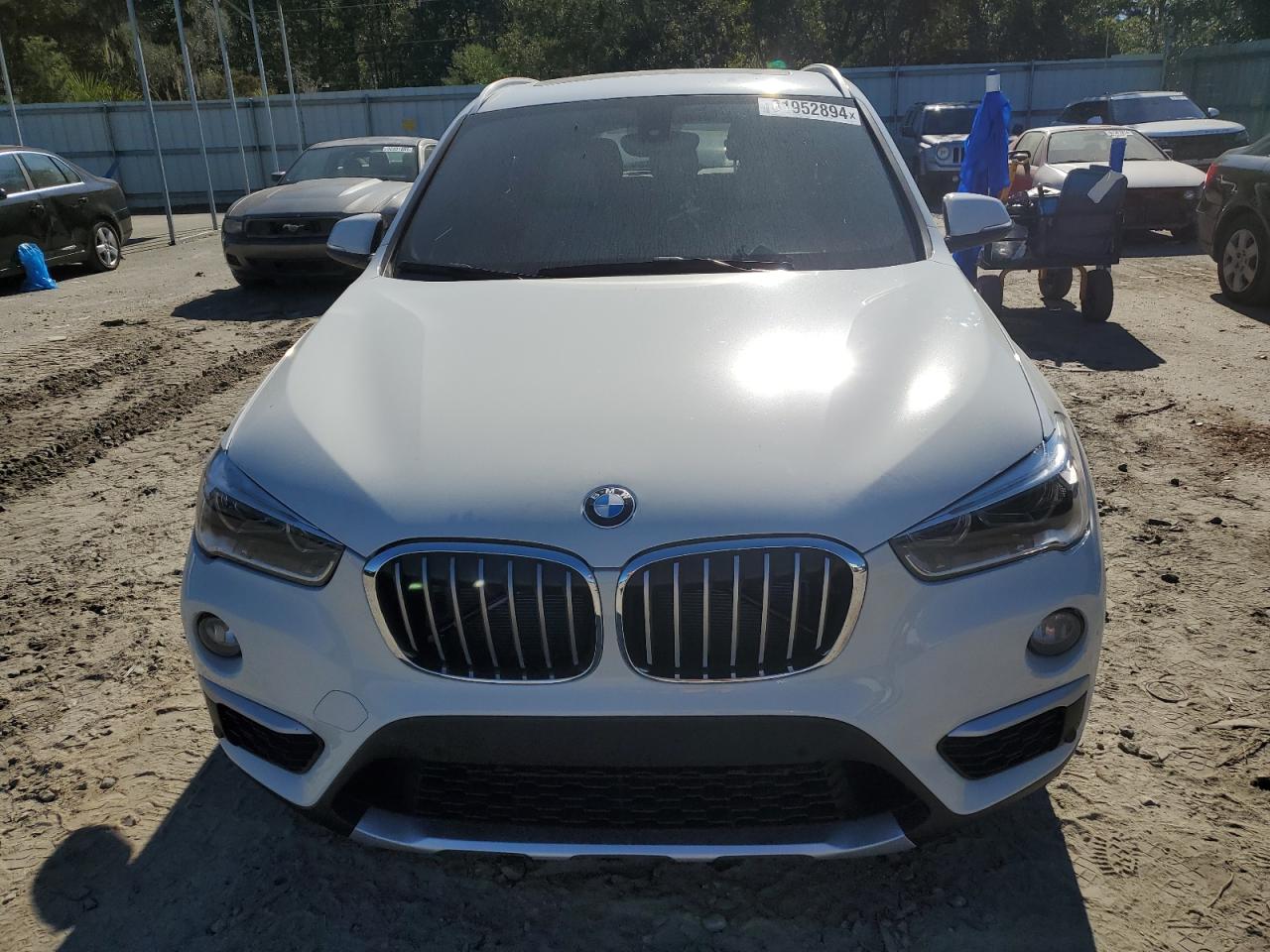 2017 BMW X1 VIN WBXHU7C33H5H36215 Copart auction photo, minor dent/scratches damage thumbnail 5