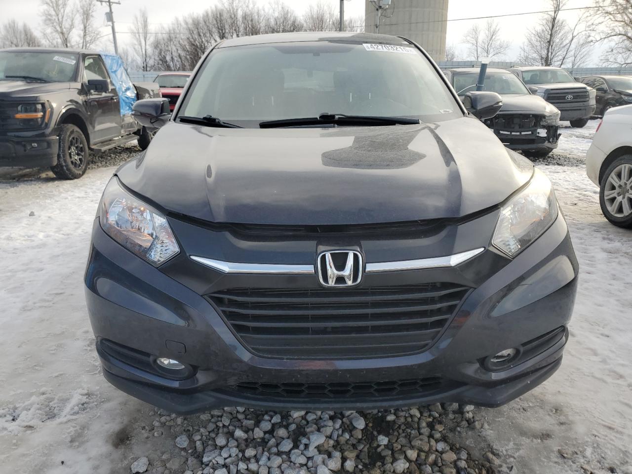 2018 Honda HR-V VIN 3CZRU6H56JG724779 Copart auction photo, rear end damage thumbnail 5