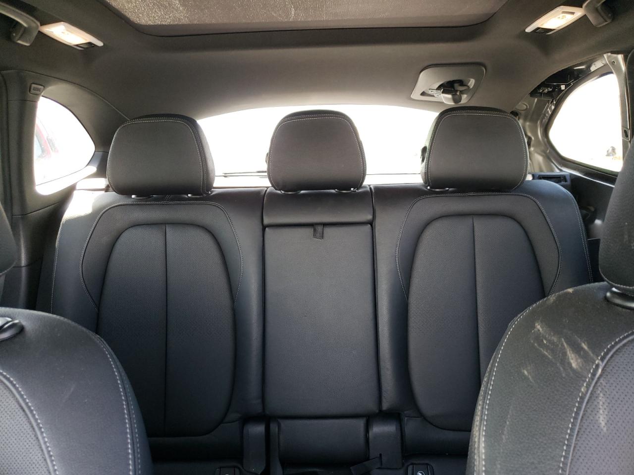 2017 BMW X1 VIN WBXHT3C35H5F76415 Copart auction photo, rear end / side damage thumbnail 10